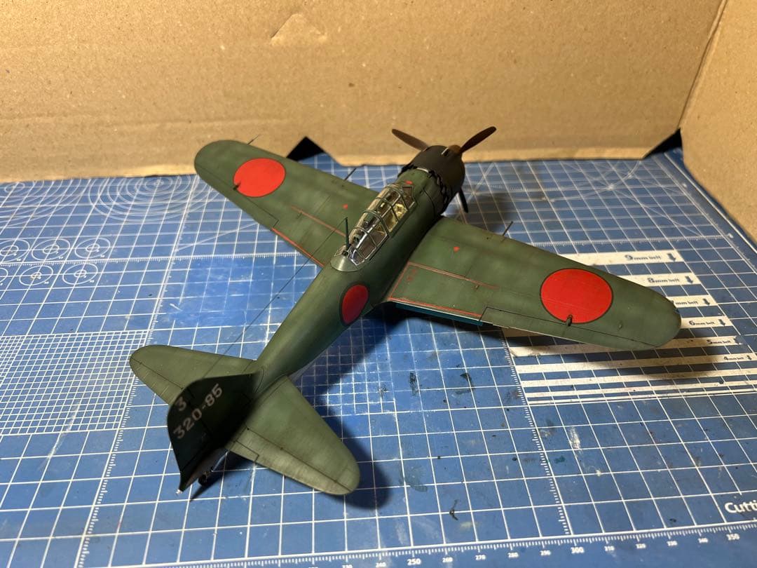 ファインモールド 1/48 零戦52型 中島製 完成品