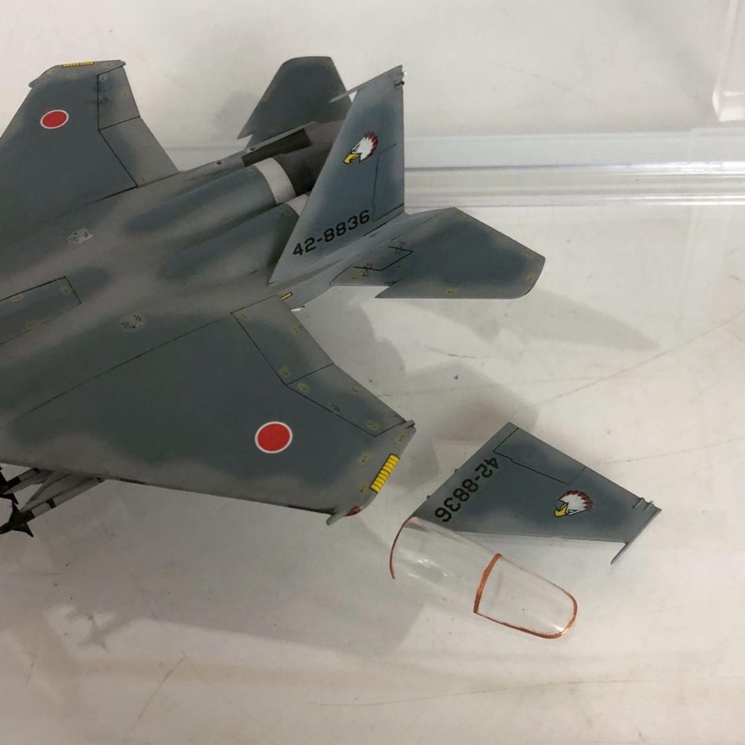 航空自衛隊 F-15 戦闘機 模型 1/72 完成品 2機セット ジャンク扱い