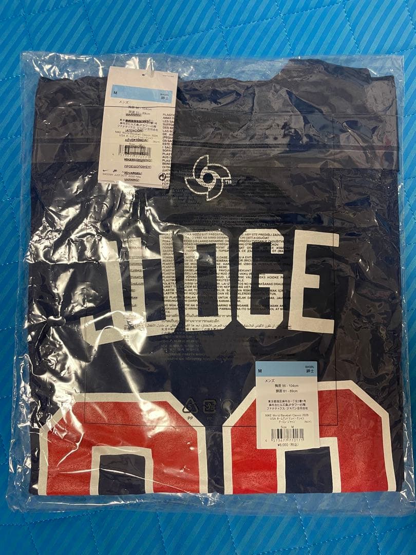 WBC2026 アーロンジャッジUSA Tシャツ JUDGE 99 ネイビー