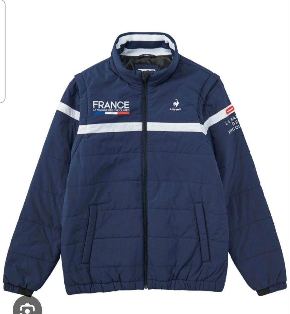 【美品】le coq sportif ネイビー ジャケット 大きいサイズ