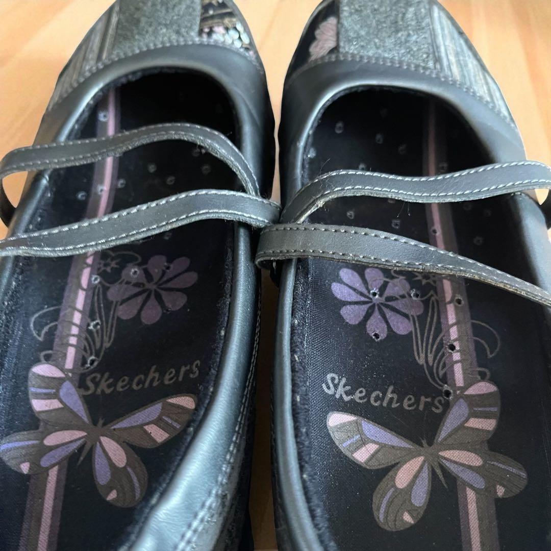 未使用 SKECHERS メリージェーン スケッチャーズ バレエシューズ 23