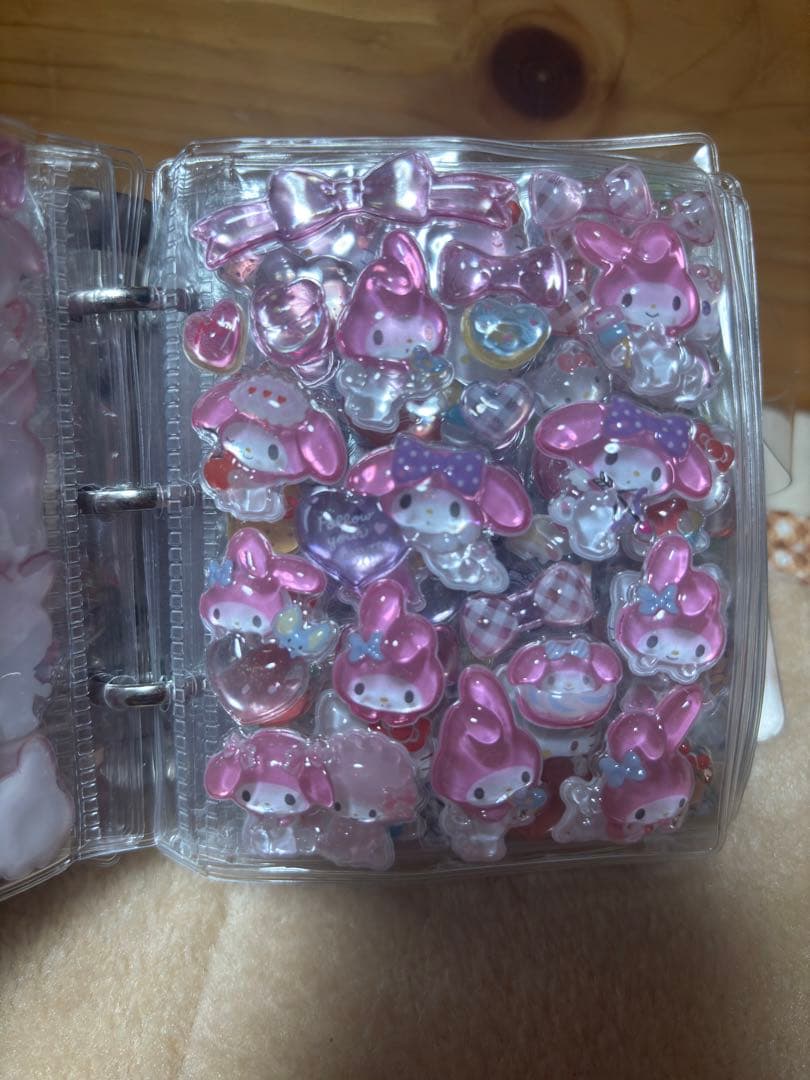 シール手帳　完成セット　ボンボンドロップシール ウォーターシール