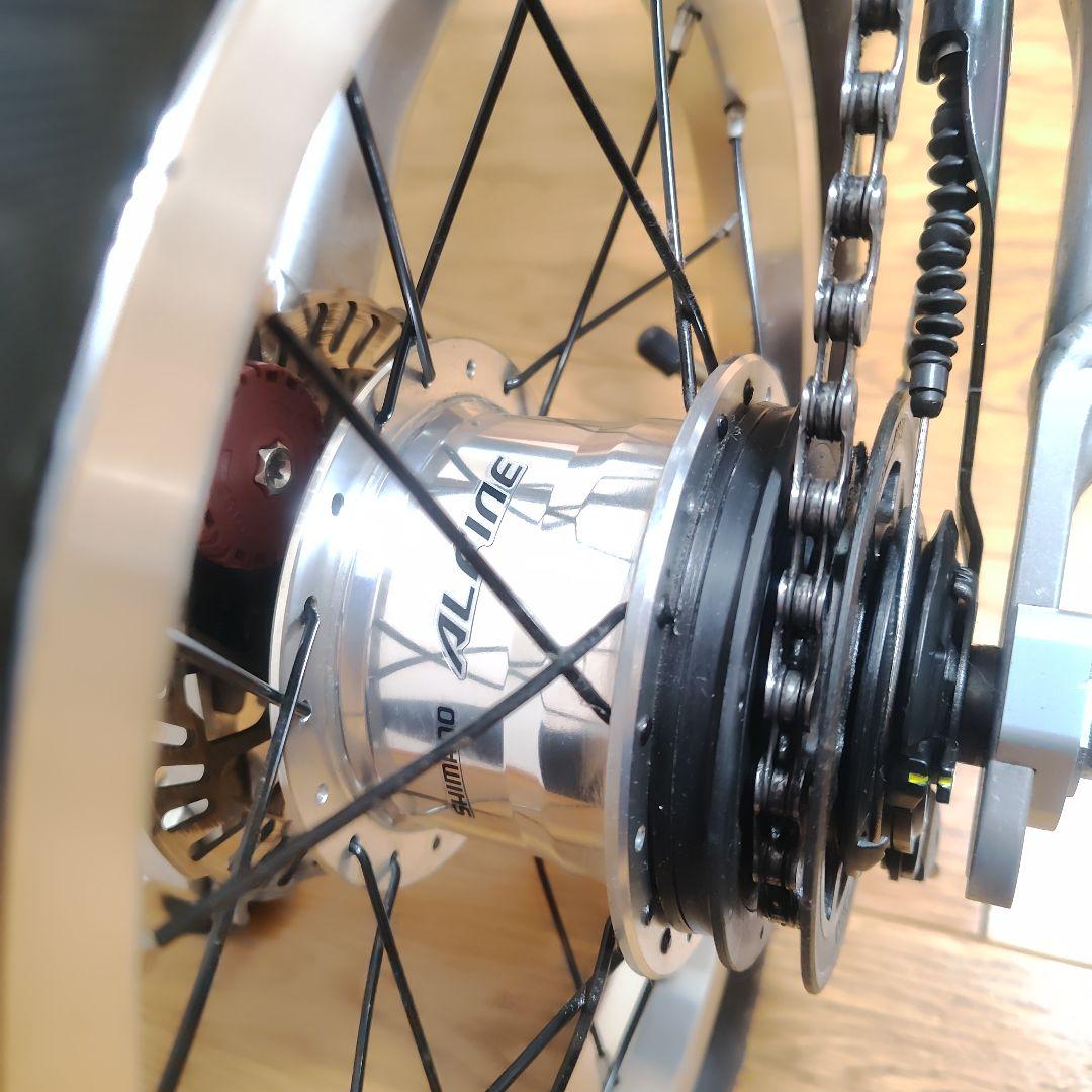 OX BIKES PECO ALFINE 内装11速 14インチ シルバー
