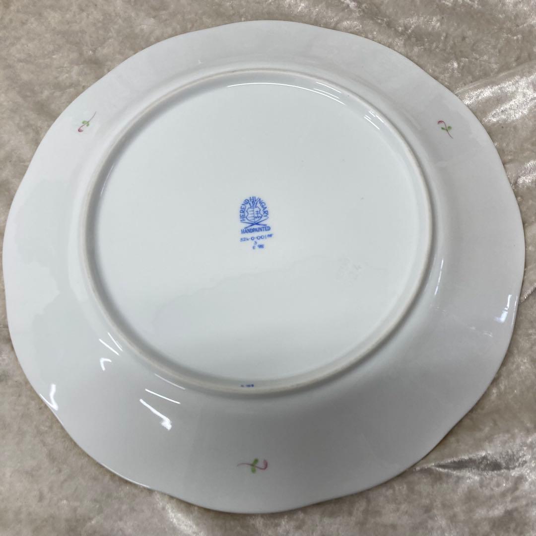 HEREND ヘレンド　アポニーフラワー　ディナープレート　25cm