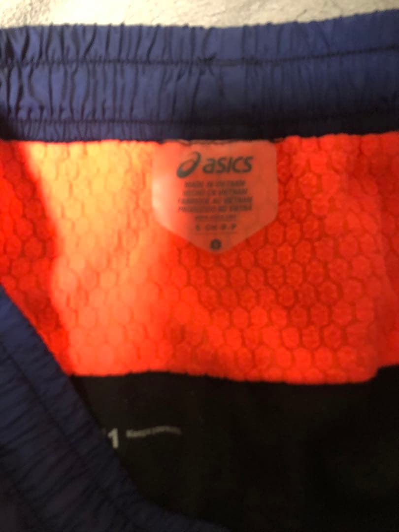 asics アシックス　LIMOストレッチクロスジャケット上下セット　上M 下S
