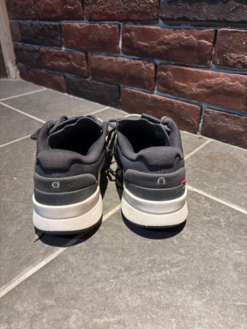 ON テニスシューズ ブラック/イエロー