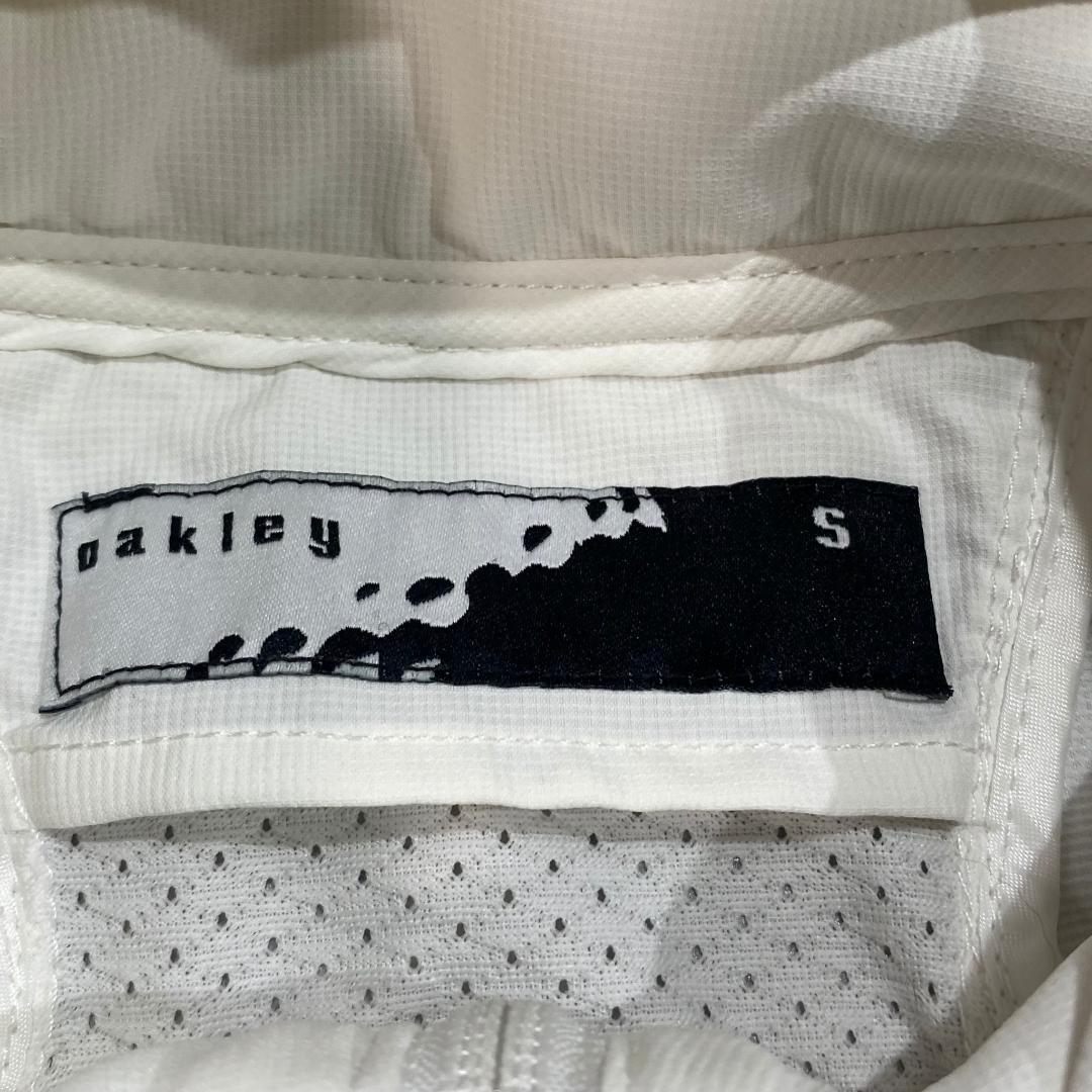 オークリー OAKLEY 2WAY フード付き ワンピース S ホワイト ゴルフ