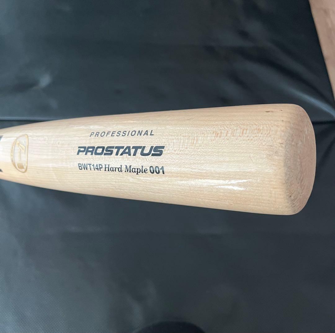 日本ハムファイターズ　石井一成 #38　バット NPBマーク 支給品　実使用
