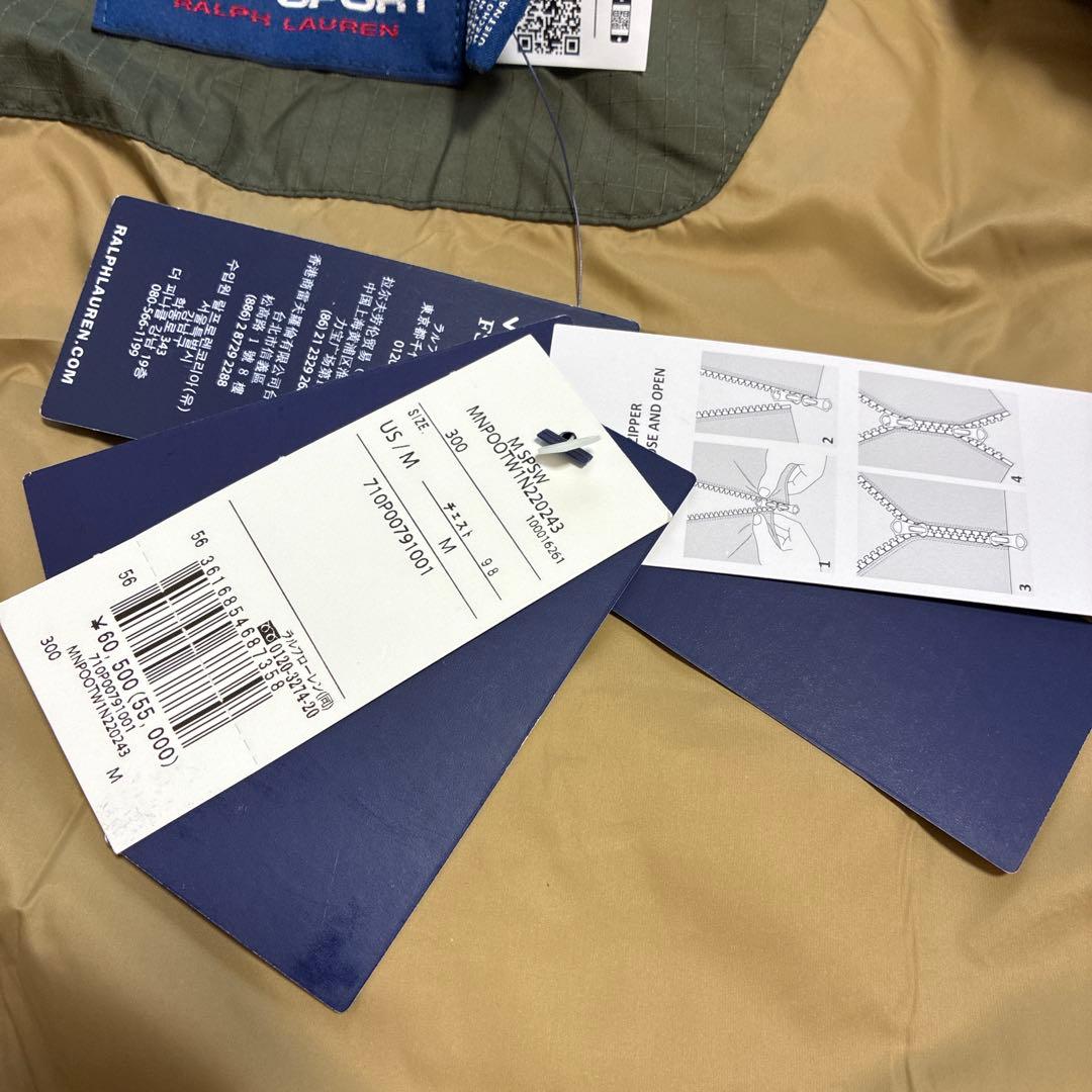 未使用タグ付 ラルフローレンPOLO SPORTS メンズベスト サイズUS M