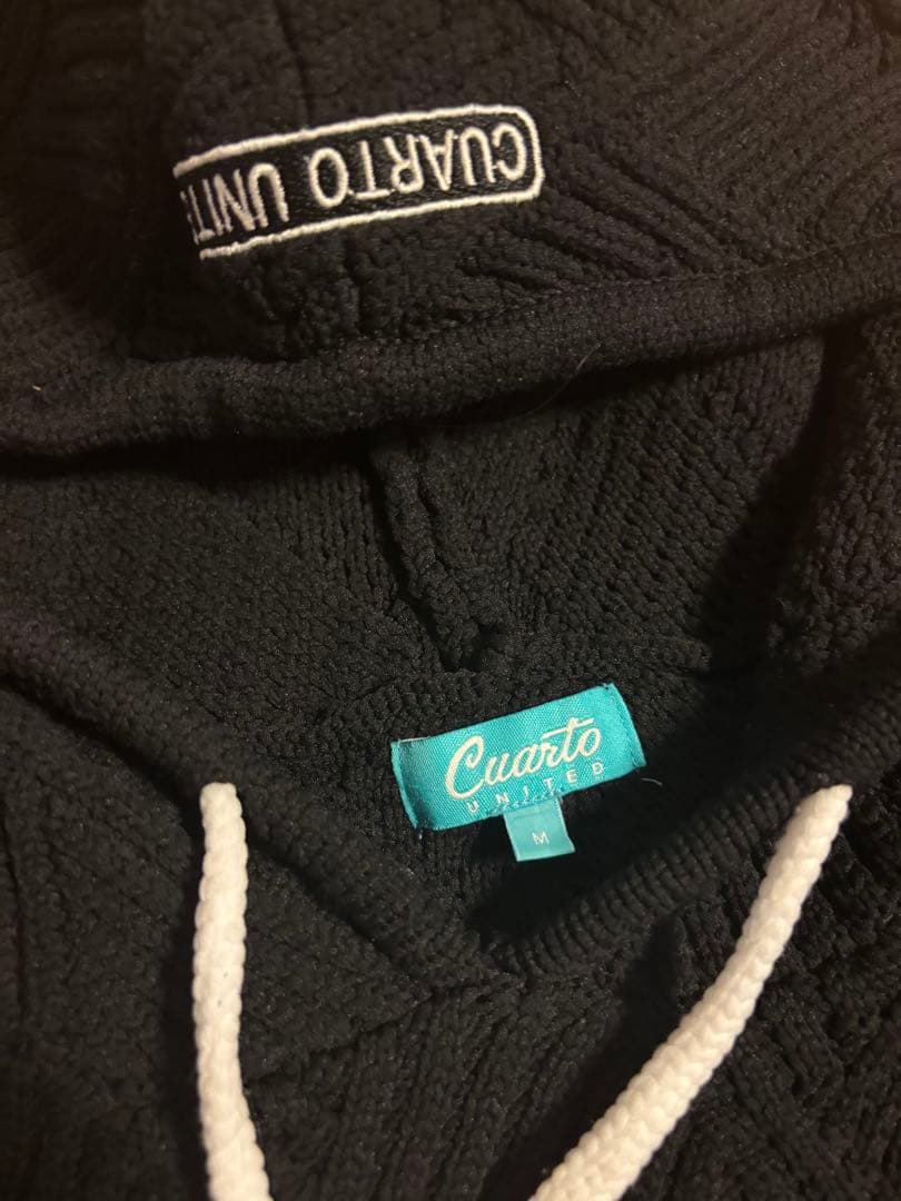 Cuarto ブラックニット セットアップ M