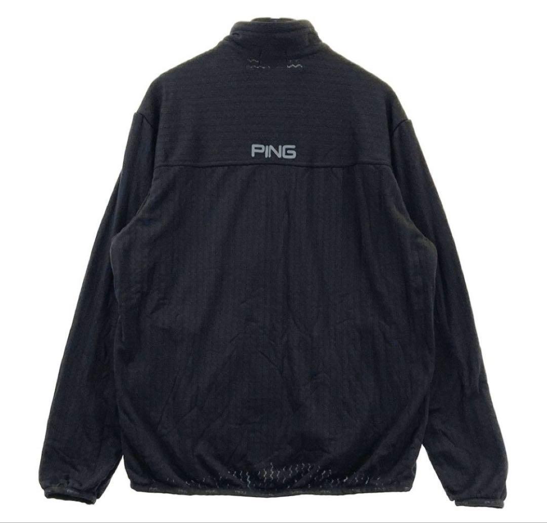 S 新品　PING ツインレイヤードアウター ブルゾン レディース　ブラック