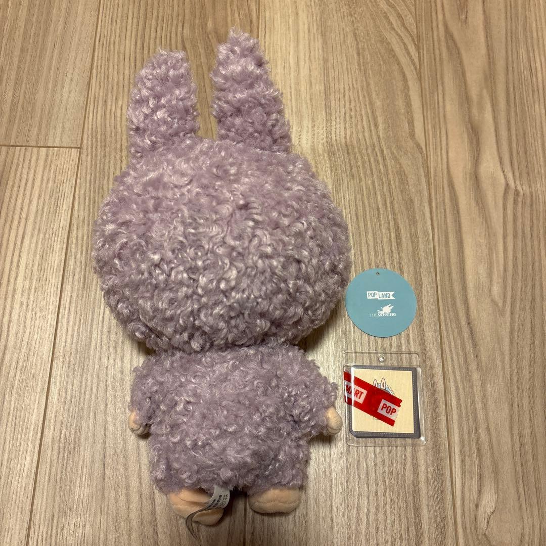 POPLAND 北京 限定 LABUBU ラブブ ZIZI 紫 ぬいぐるみ