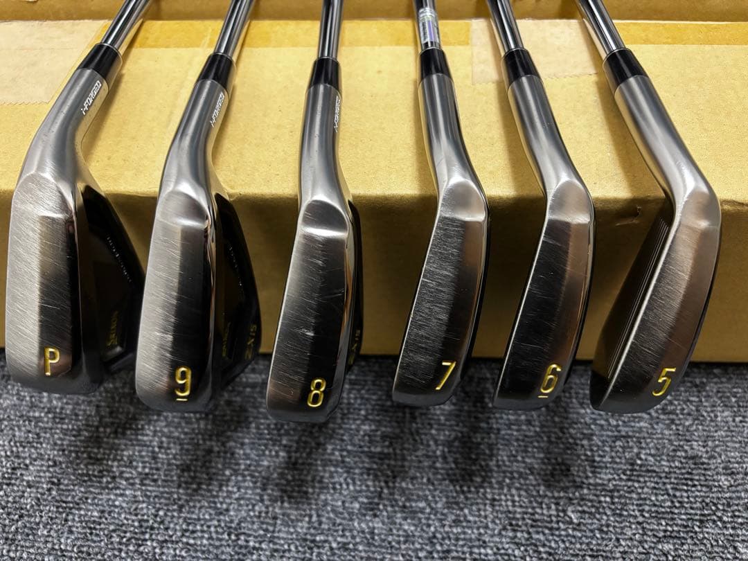 限定 Srixon ZXi5 ブラッククロム アイアン 6本セット