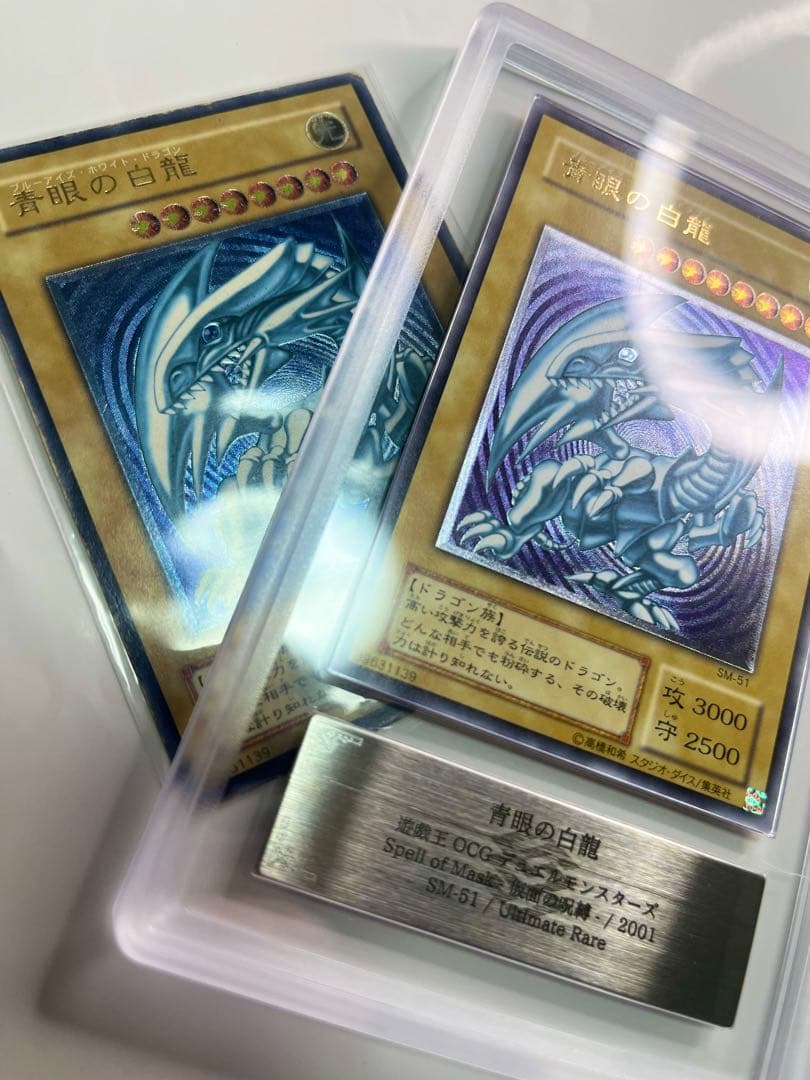 濃厚青艶 青眼の白龍 レリーフ sm-51 濃青艶