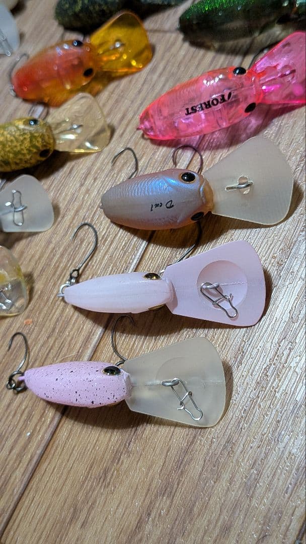 ま*す様 ラッキークラフト クラピー ルアーセット 管釣り エリアトラウト
