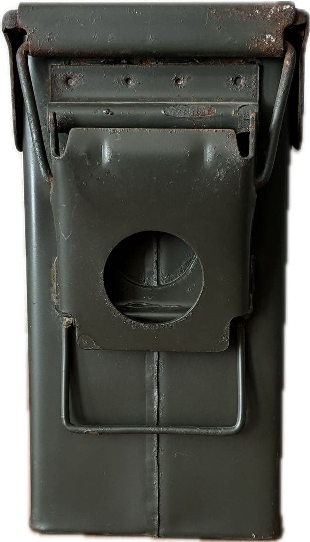 米軍実物 アーモ缶 弾薬箱 7.62MM NATO M80 LC-98C127