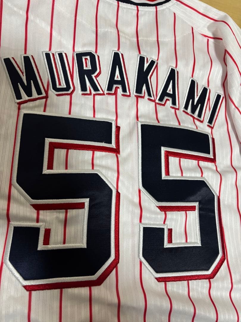東京ヤクルトスワローズ 村上宗隆 ユニフォーム 優勝 チャンピオン 2022