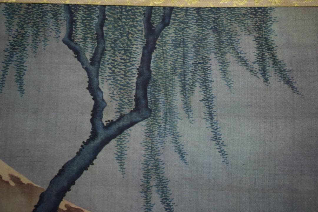 複製/葛飾北斎/富獄図/工芸/布袋屋掛軸HJ-525