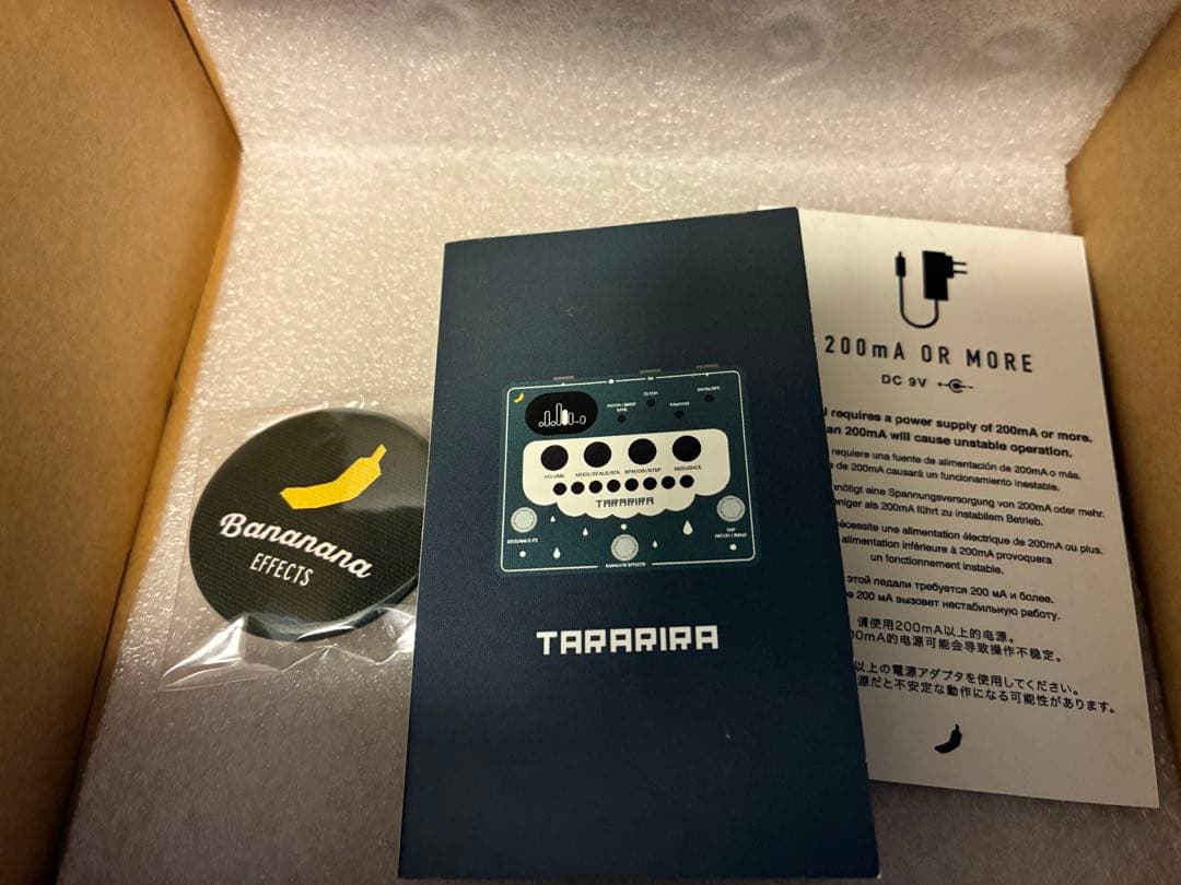 BANANANA EFFECTS TARARIRA シーケンサーエフェクター
