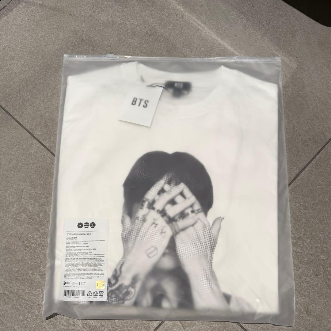 即日発送★BTS POP-UP ARIRANG 顔Tシャツ(ジョングク)Lサイズ