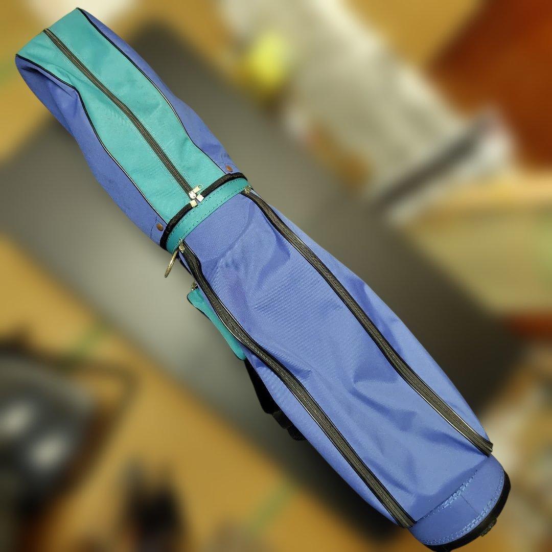 【ゴルフ】【ジュニア・練習用】ゴルフバッグ＆ クラブ3本（名器パター入り）