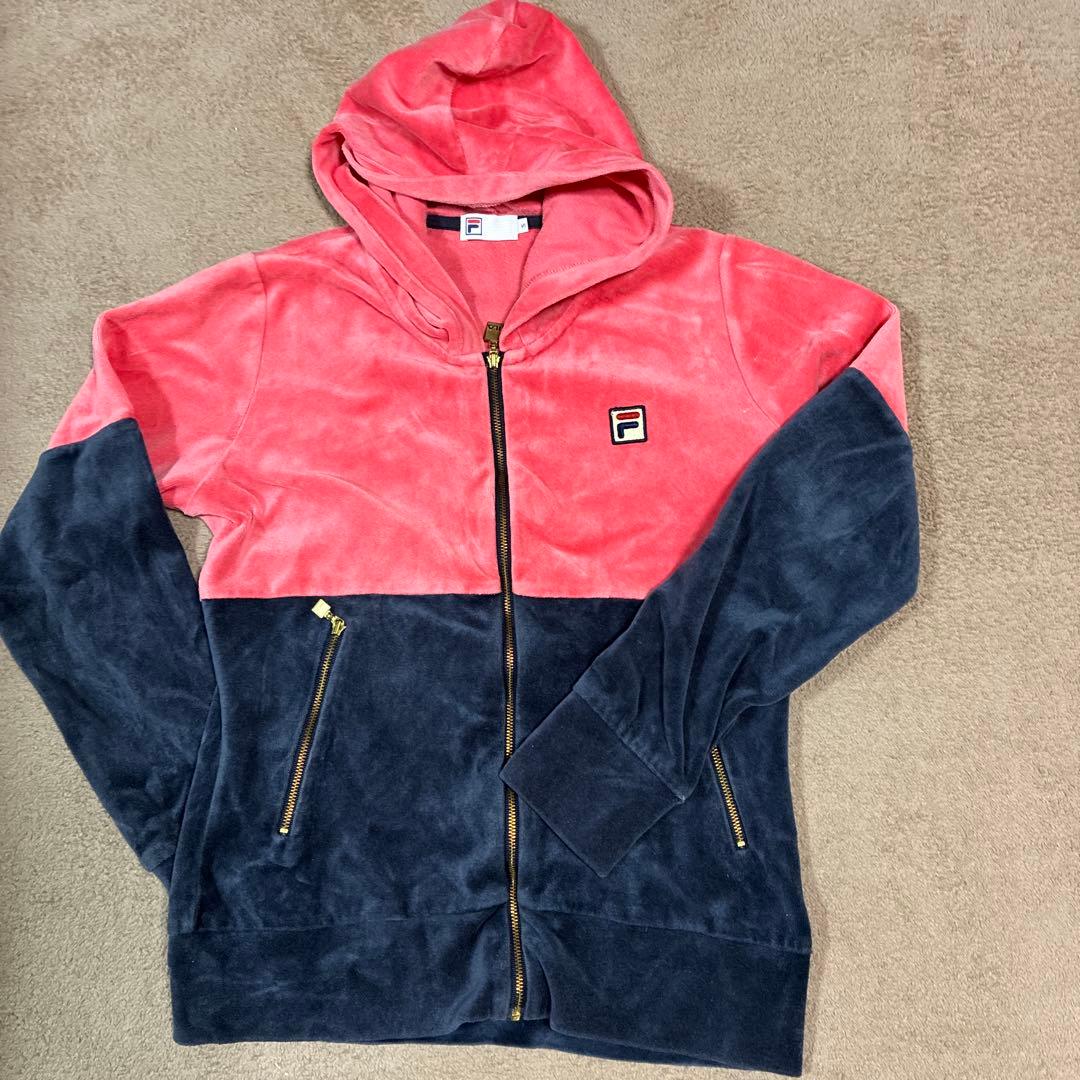FILA フード付きジャケットとスコートセット