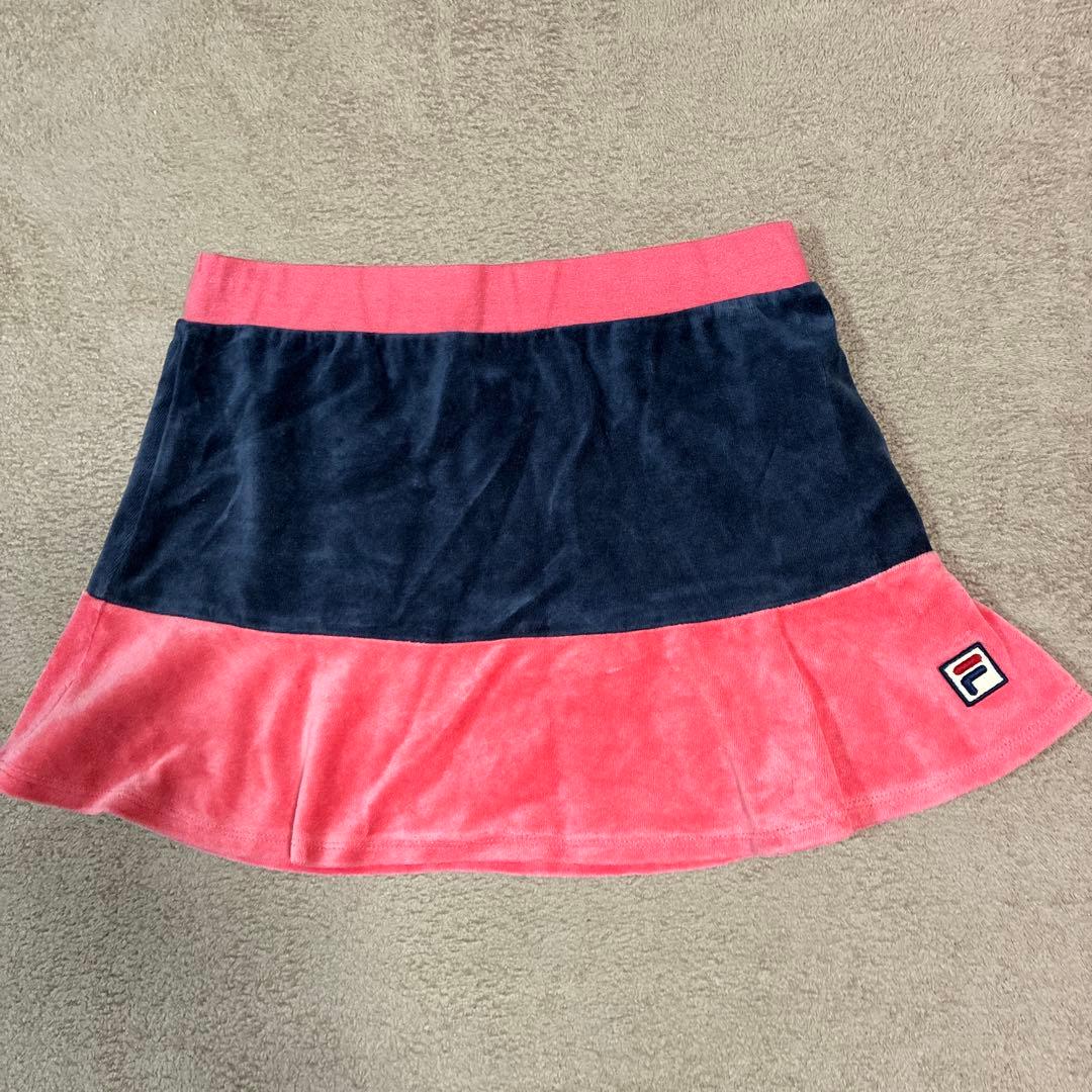 FILA フード付きジャケットとスコートセット