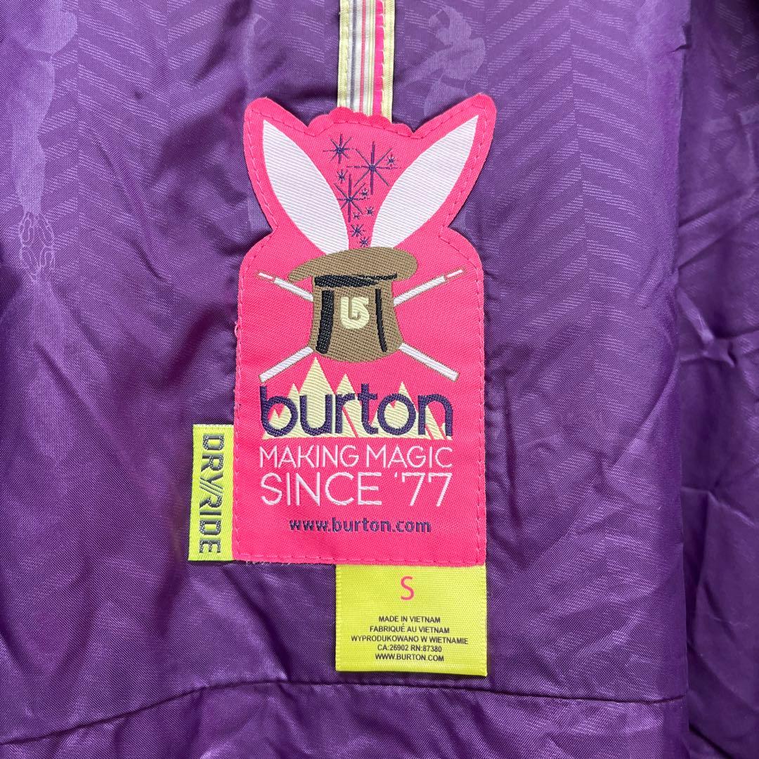 ✨良品✨ BURTON バートン S スノーウェア スノボ スキー 撥水 速乾