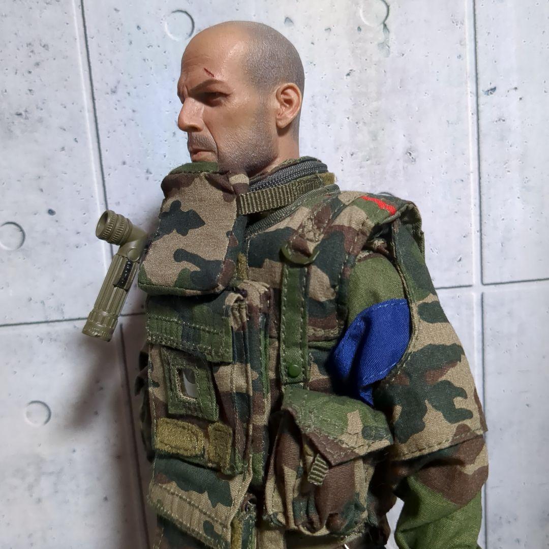 1/6 12インチ 特殊部隊 ブルース・ウィリス カスタムフィギュア CS84