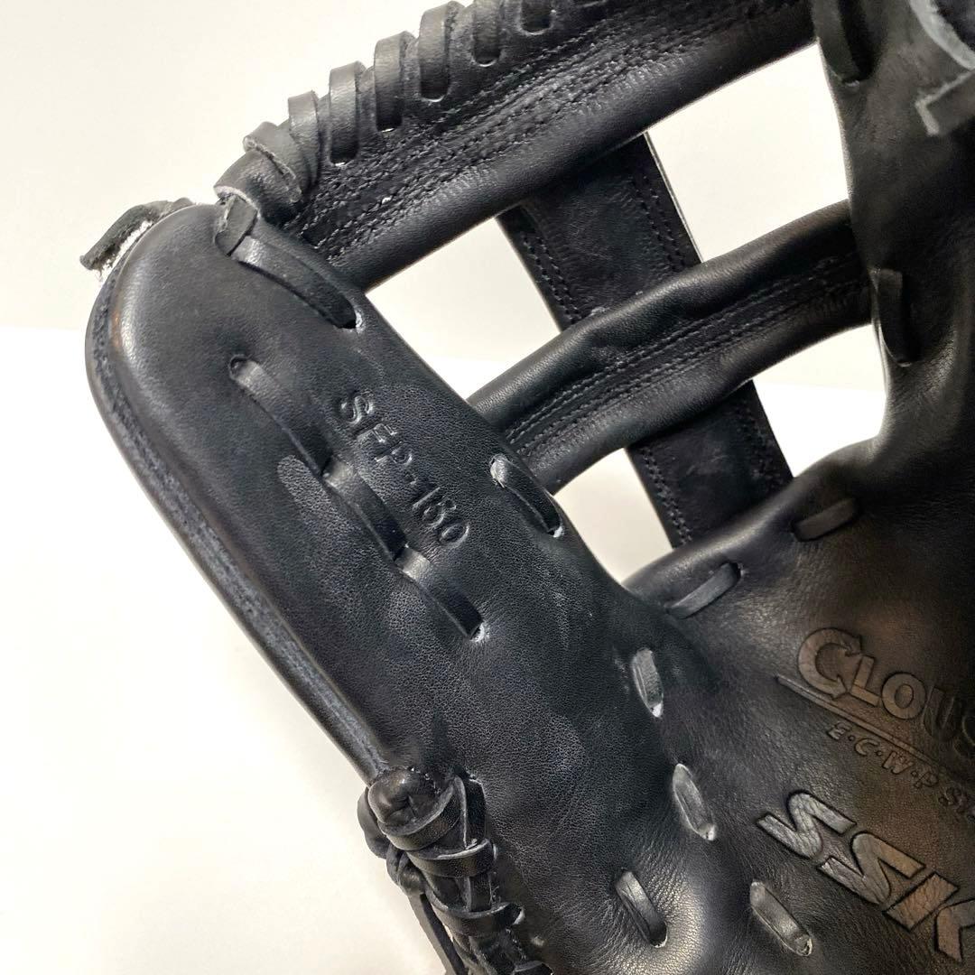 良品✨SSK GLOUSURE 一般軟式グローブ 野球 右投げ ブラック