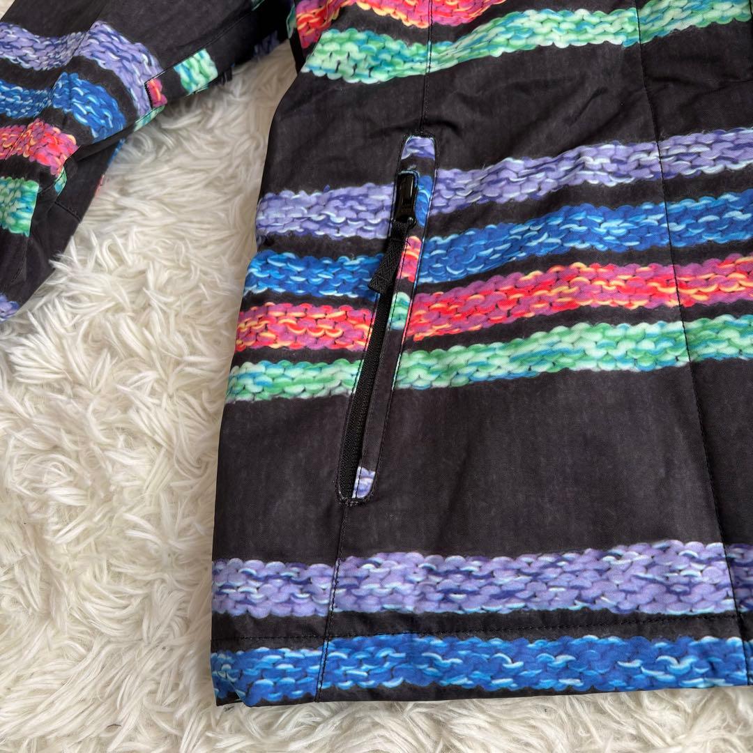 美品 ROXY スノーボードジャケット Mサイズ　アシックスarg パンツL