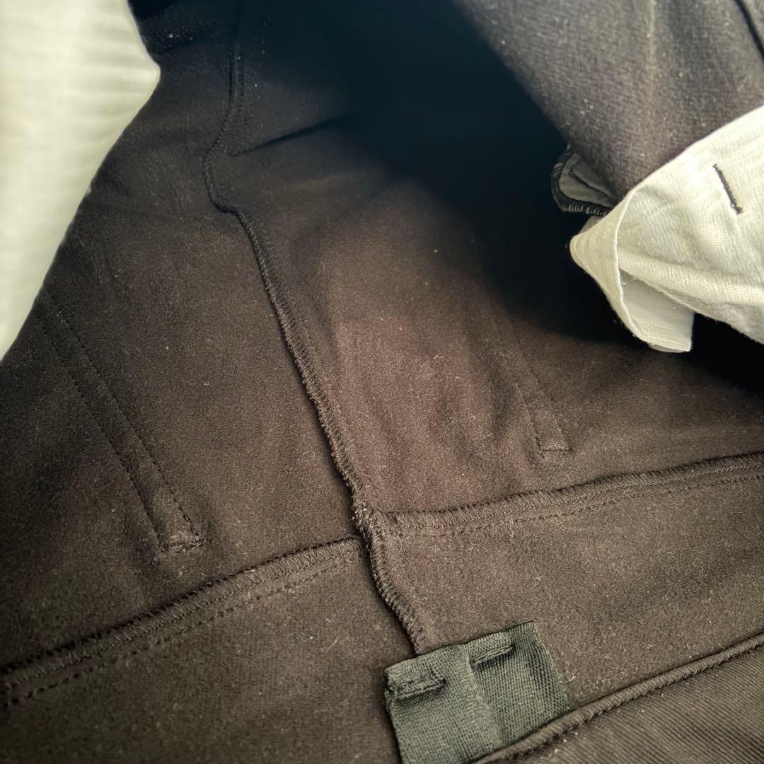 ジャックバニー　裏起毛ストレッチ　パンツ　サイドロゴ　ゴルフウェア　ブラック　6