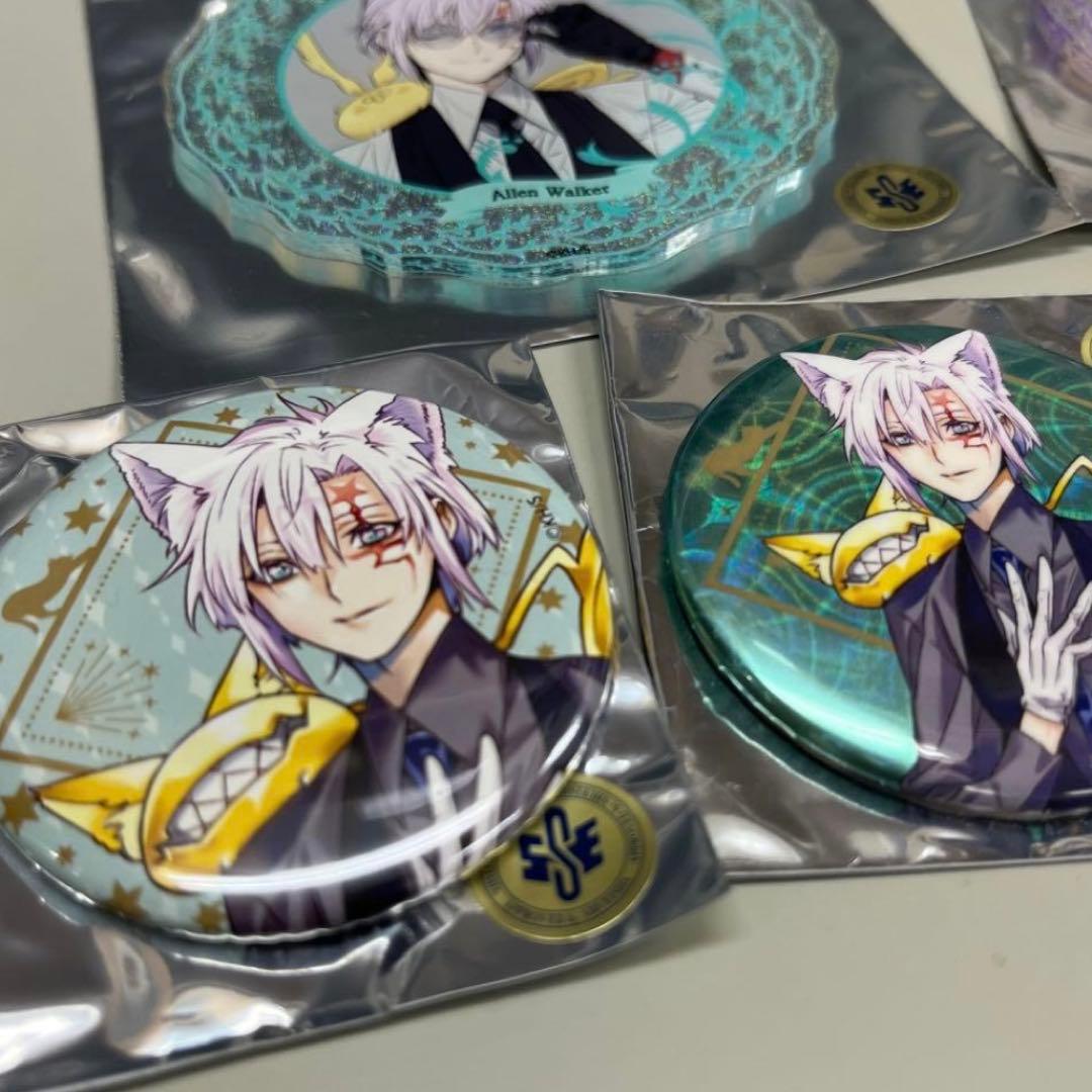 D.gray-man Dグレ アクリルコースター 缶バッジ アレン　リナリー