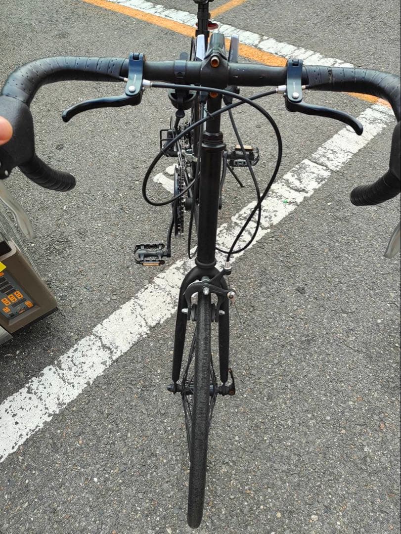 ブラック ミニベロ 自転車