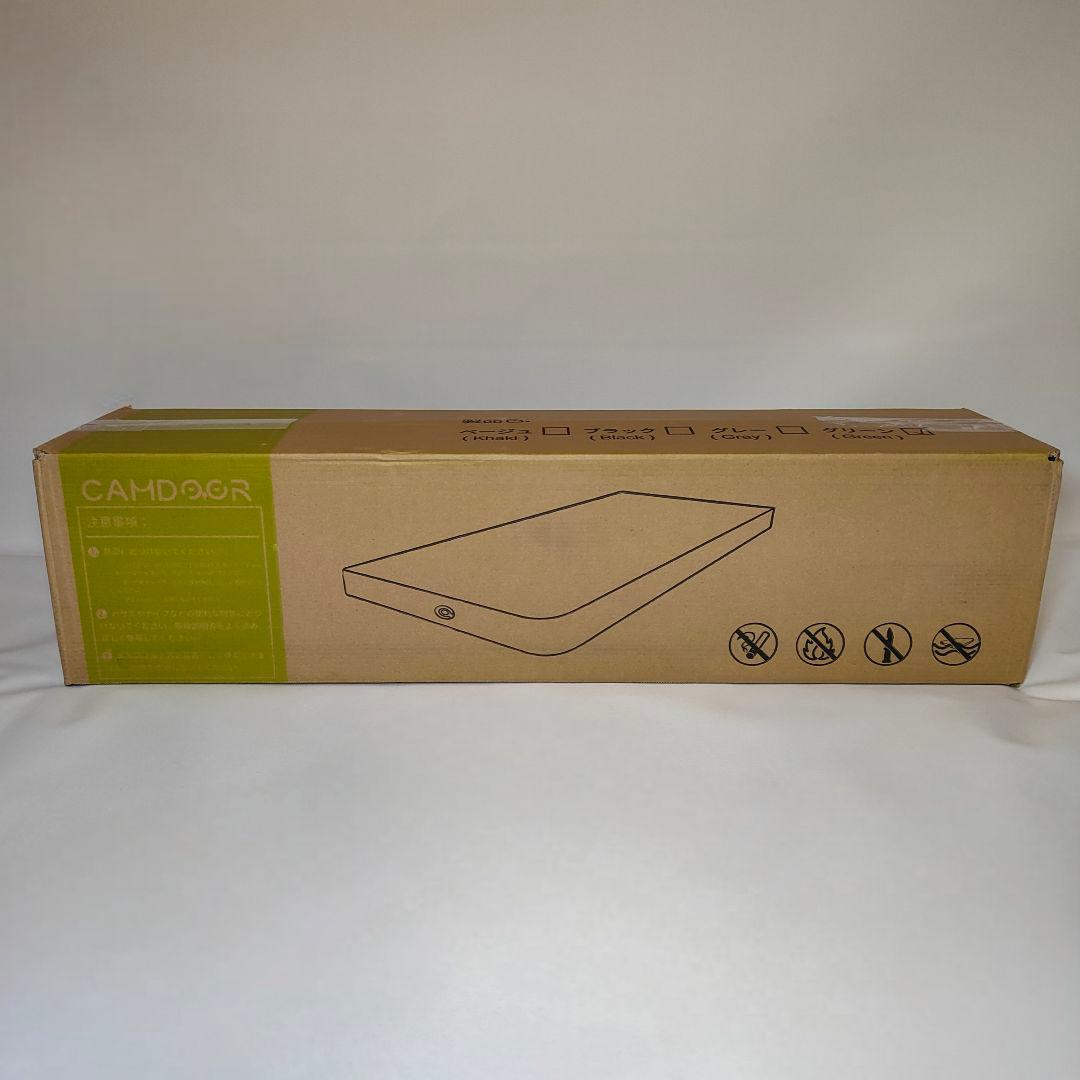 【新品】CAMDOOR インフレーターマットDX シングル 自動膨張 10cm厚