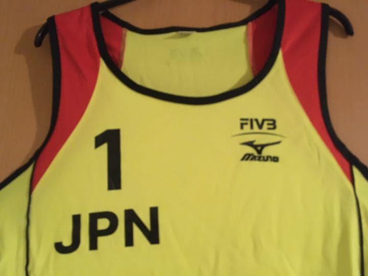 ビーチバレー　日本代表ユニフォーム　ルワンダ大会　2021