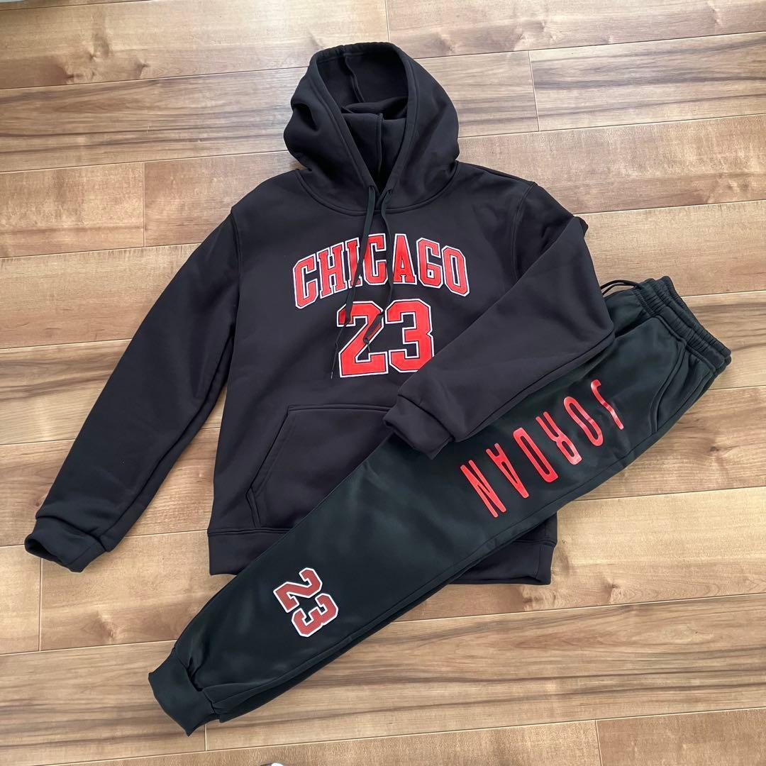 セットアップ　上下セット　スウェット　パーカー　NBA ジョーダン　ジャージ　L