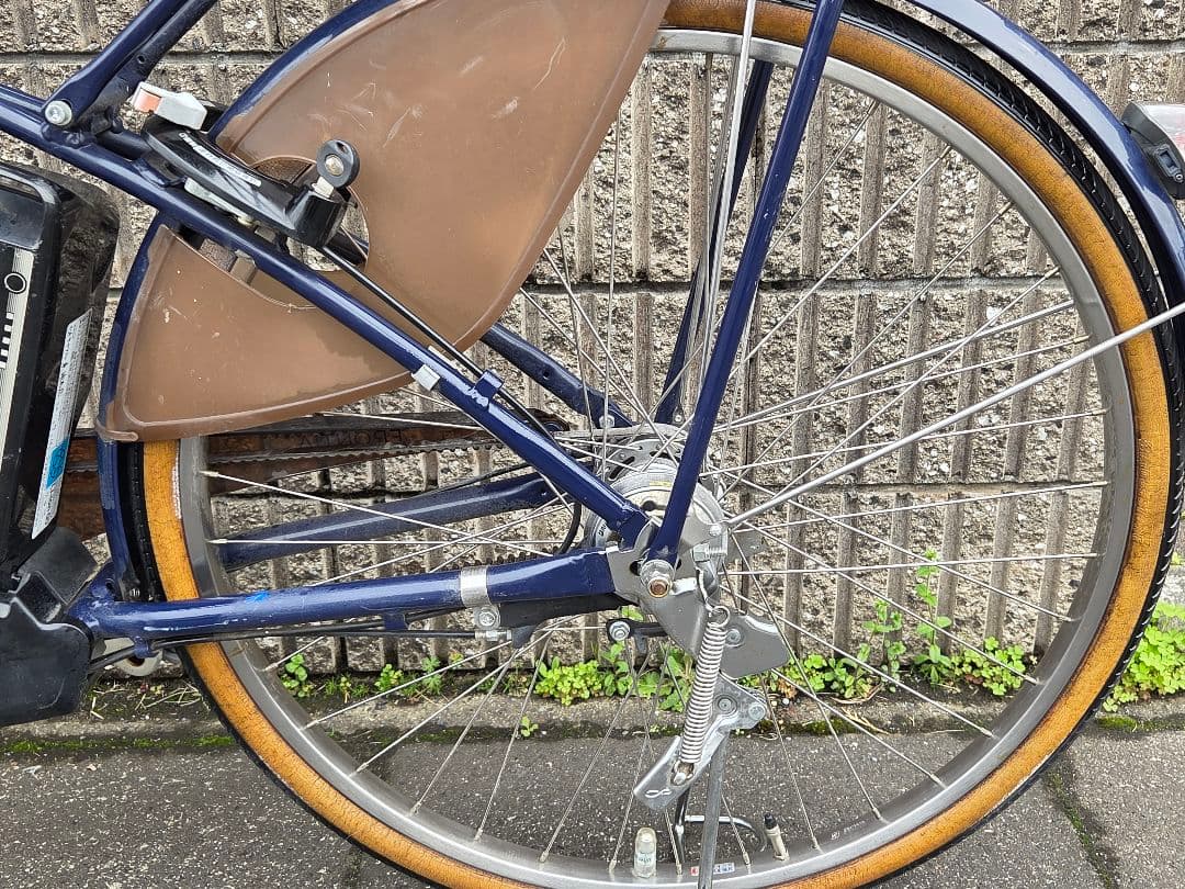 FRONTIA 電動アシスト自転車 ネイビー 26インチ