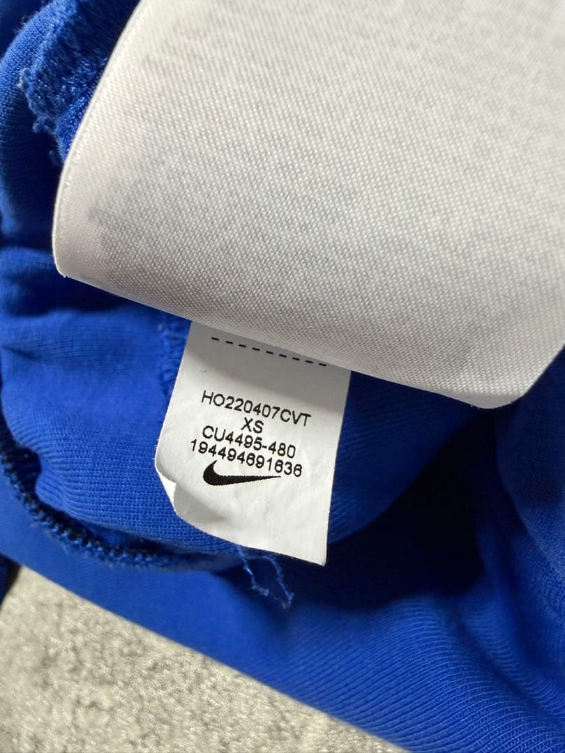 【激レア廃盤旧テック】Nikeナイキテックフリース　上下XSロイヤルブルー