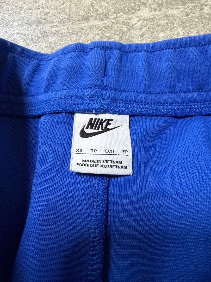 【激レア廃盤旧テック】Nikeナイキテックフリース　上下XSロイヤルブルー