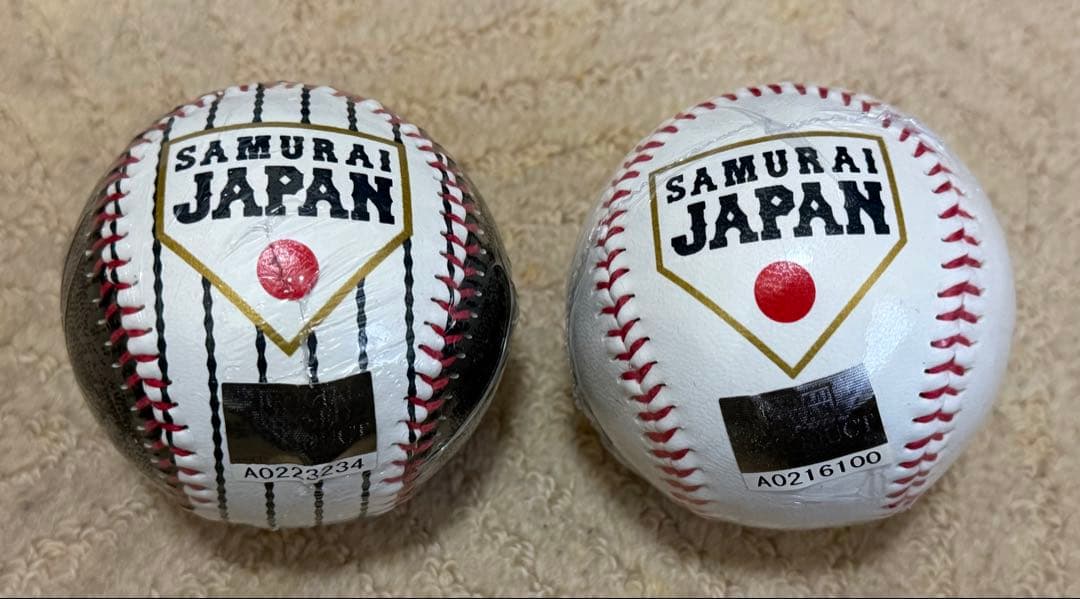 WBC サムライ 侍 ジャパン 記念ボール 2球 大谷翔平