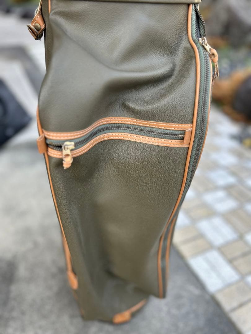 ヴィンテージ TRUSSARDI トラサルディ キャディバッグ