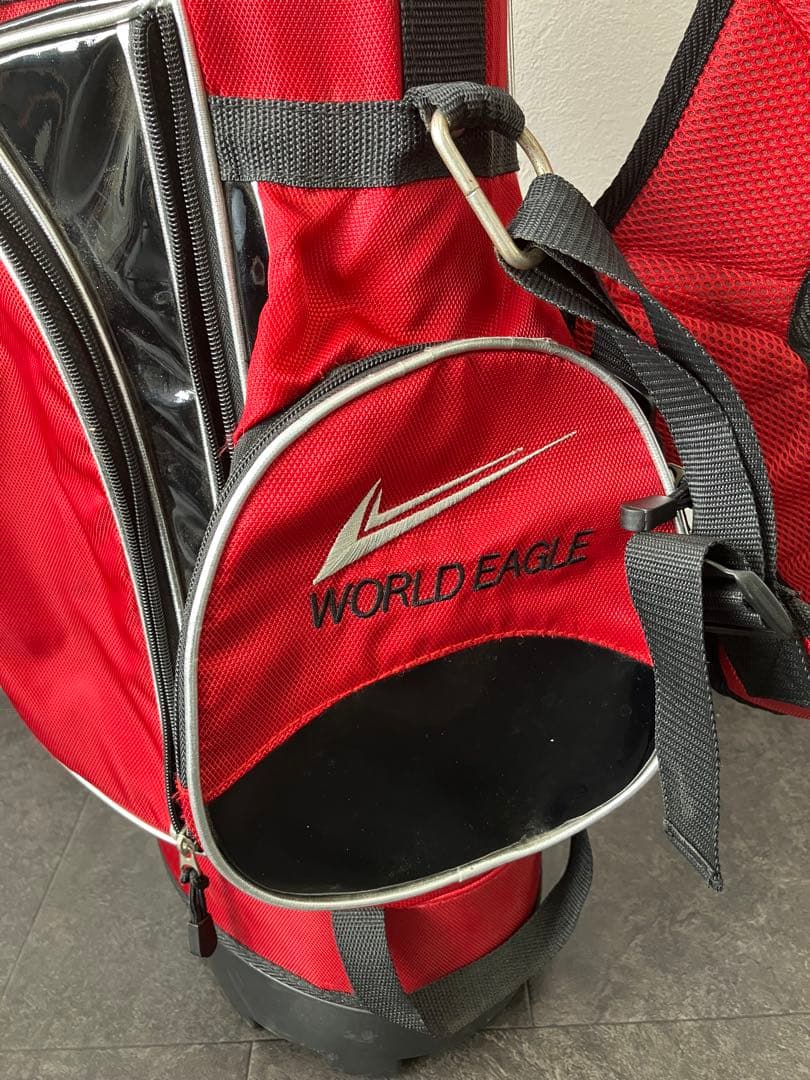 値下！WORLD EAGLE F-01α ゴルフバッグ　キャディバッグ　スポーツ