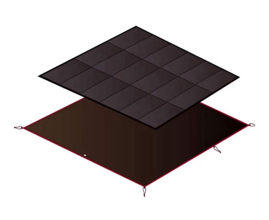 【未使用品】 peak アメニティドームL マットシート セット