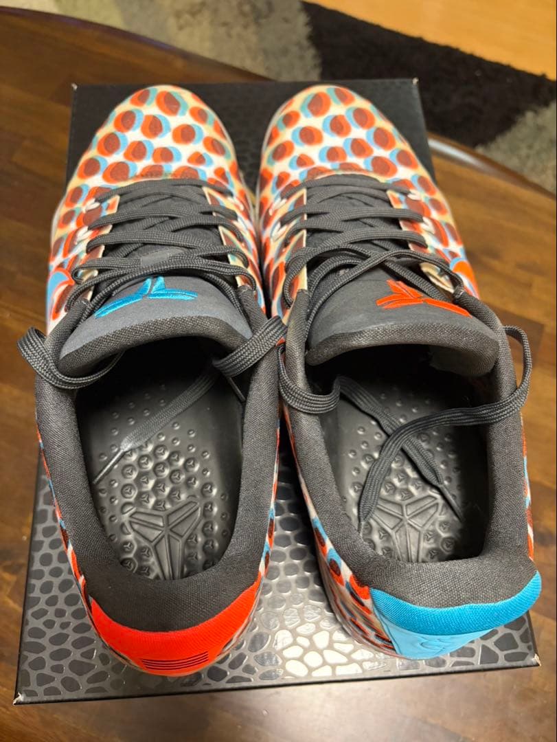 Kobe 8 System シューズ オレンジ/ブルー