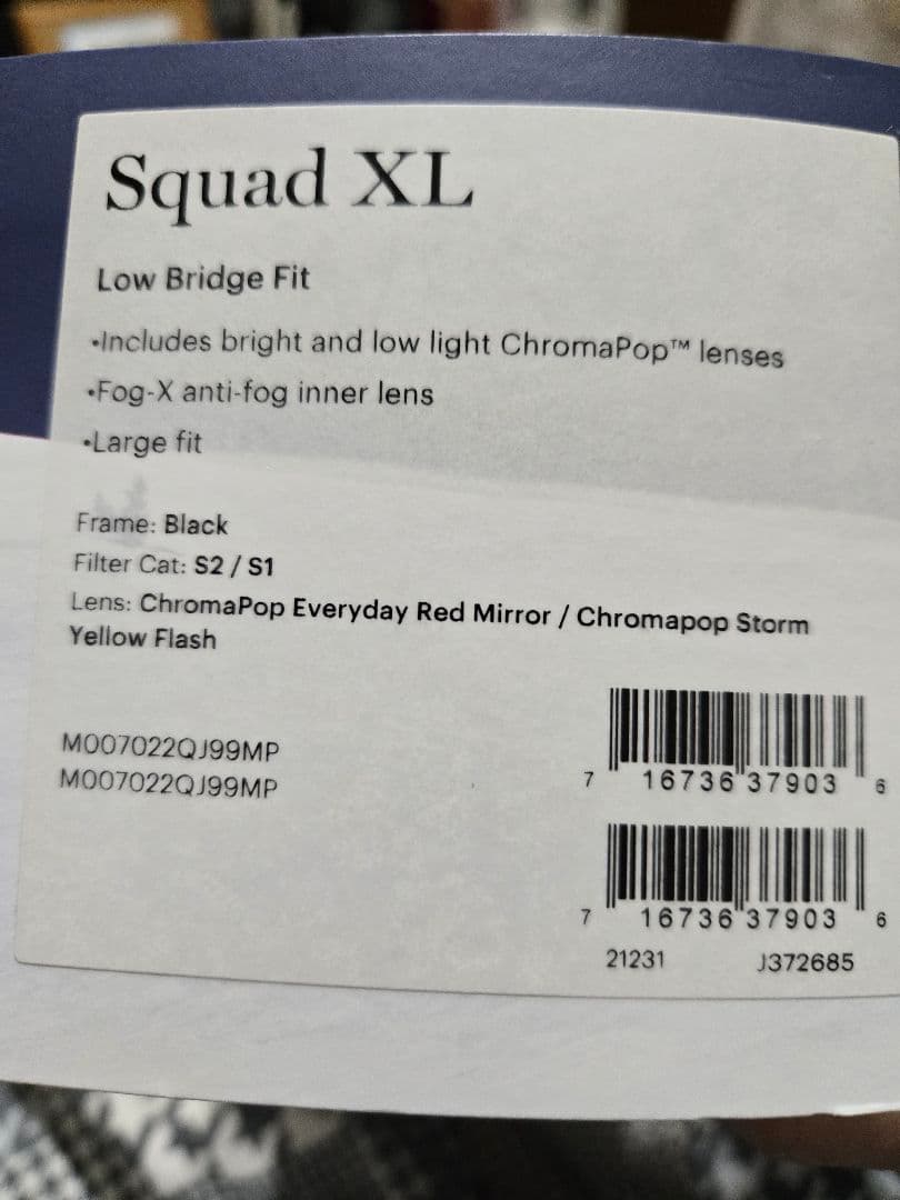 SMITH SQUAD XL Chromapop ゴーグル