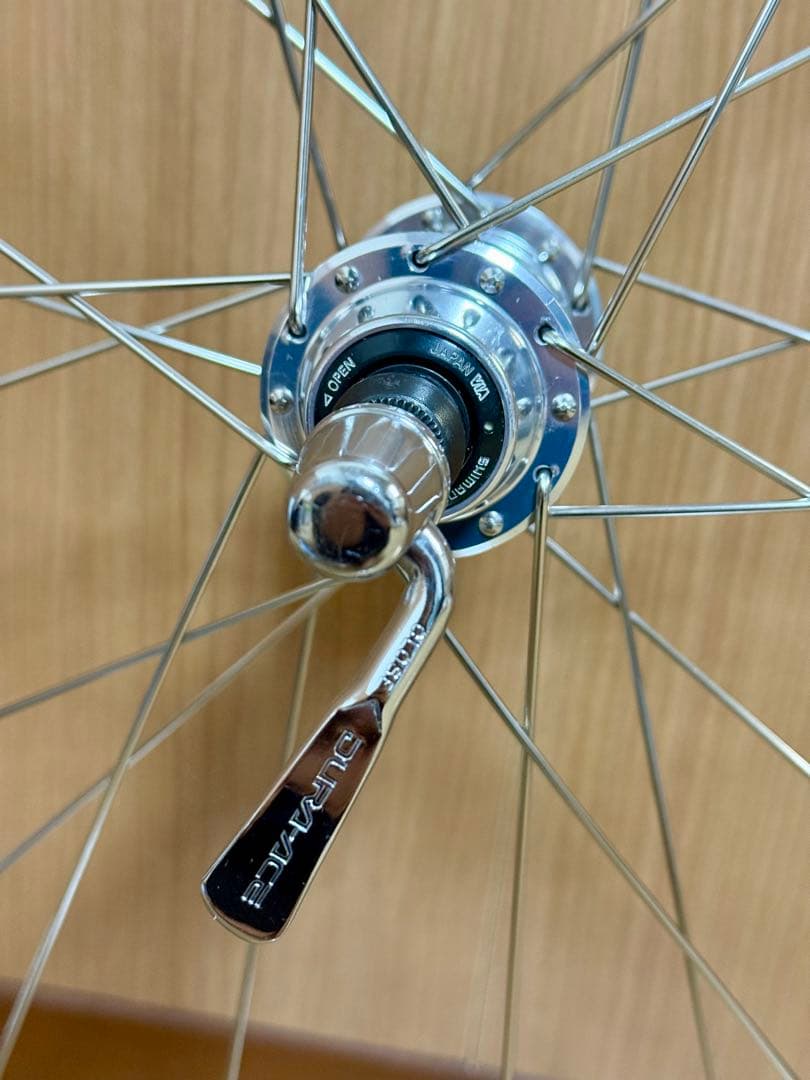 ARAYA スーパーエアロ チューブラーホイール リアのみ 24H 700c