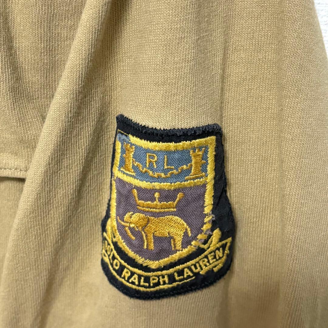 90s Polo by Ralph Lauren ミリタリー ラガーシャツ L