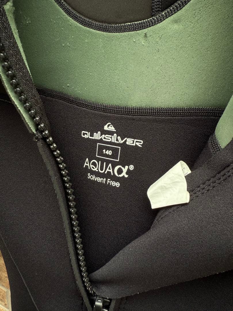 QUIKSILVERクイックシルバーキッズ子供用ウェットフルスーツ140