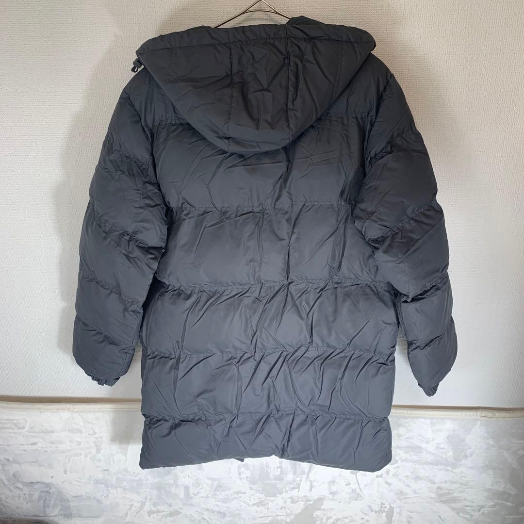 NIKE ロングジャケット　ベンチコート　グレー　M フード